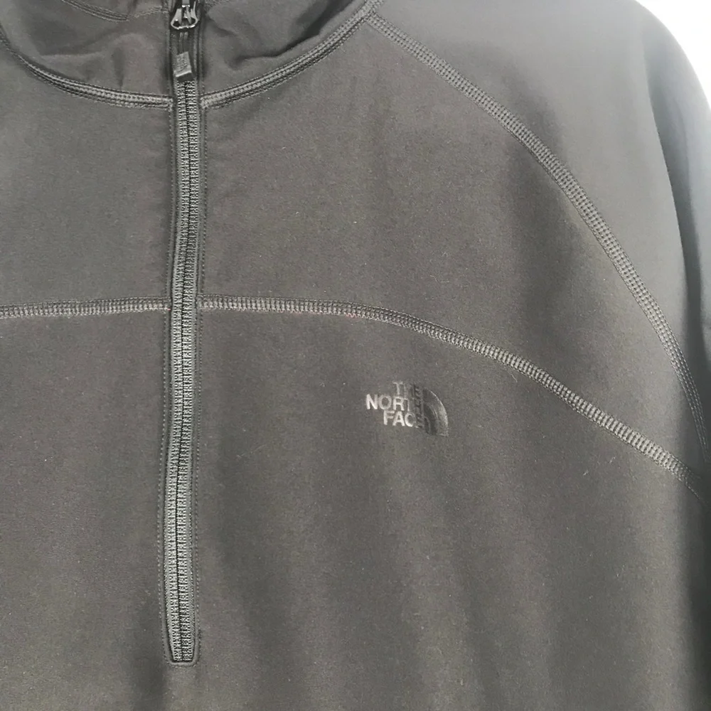 North Face 1/2 Zip Fleece lined Pullover Men's